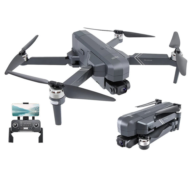 

Professional 4K HD Camera Two-Axis Anti-Shake Gimbal Brushless Quadcopter WIFI FPV GPS Foldable Dron sjrc f11 pro 4k drone