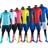 

Factory Price Men Football Soccer Jersey Set and Custom