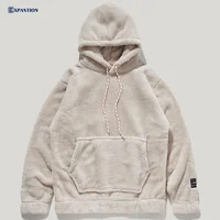 

New Winter Design European Cool Style 100% Polyester Premium Plain Hoodie