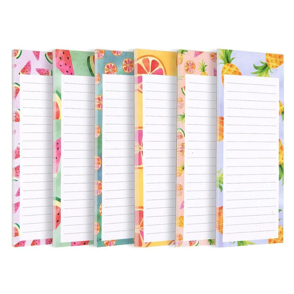 1 Complete Year Seasonal Monthly Themes Set of 12 Magnetic Memo Note Pads 