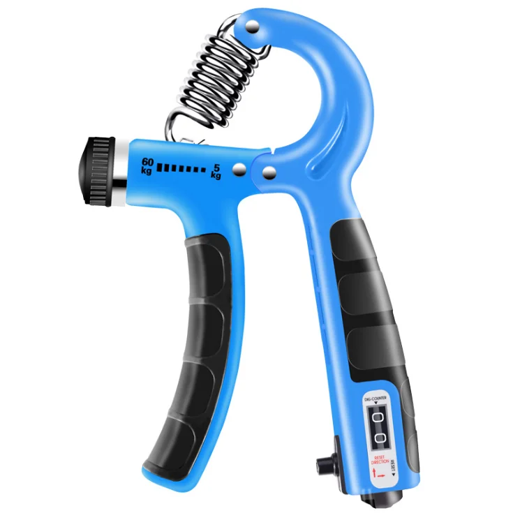 

Adjustable finger rehabilitation training fitness equipment gripper counting gripper