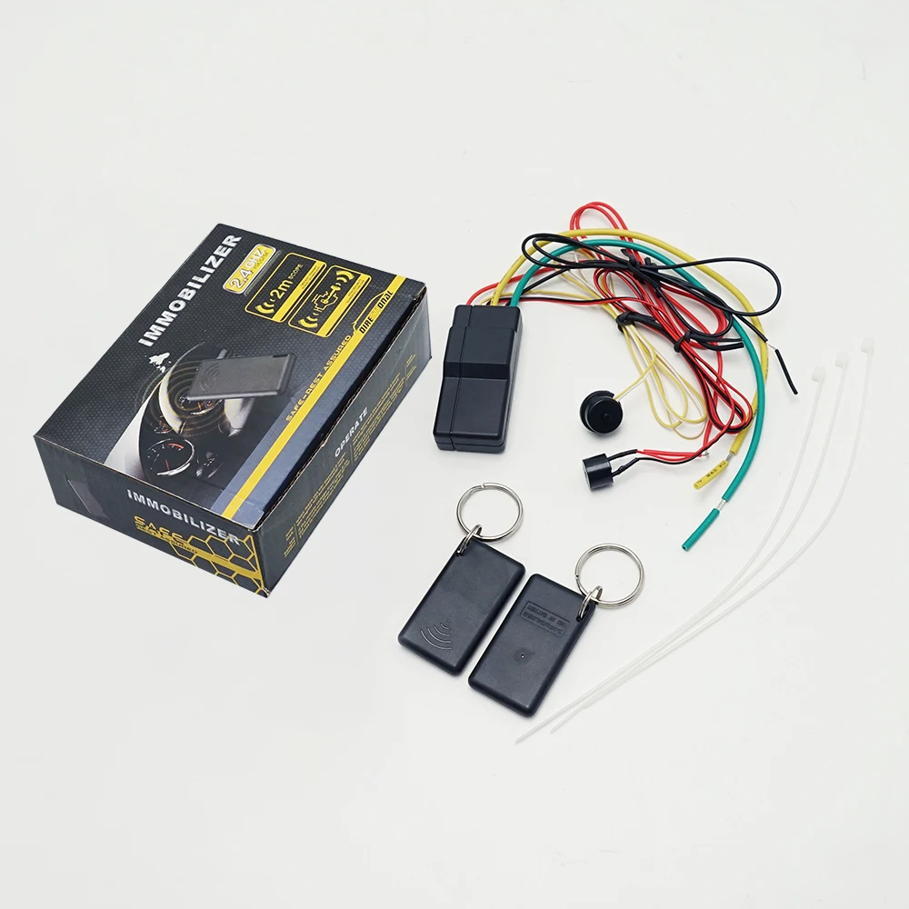 Anti Robbery And Anti Hijacking System Vehicle Immobilizer 2.4ghz