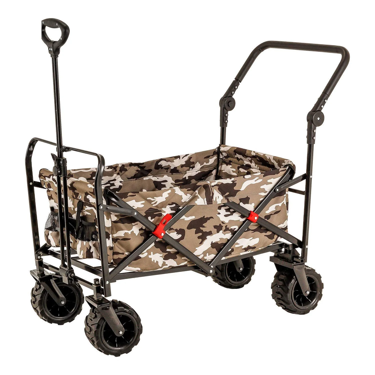 可折叠户外实用旅行车,重型折叠花园便携式手推车,适合户外野餐, 海滩