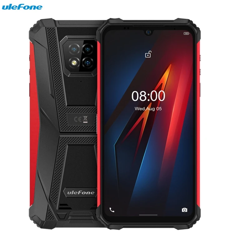 

Original Ulefone Armor 8 Rugged Phone 4GB+64GB Smartphones 5580mAh Battery 6.1 inch Android Celulares Mobile Phones