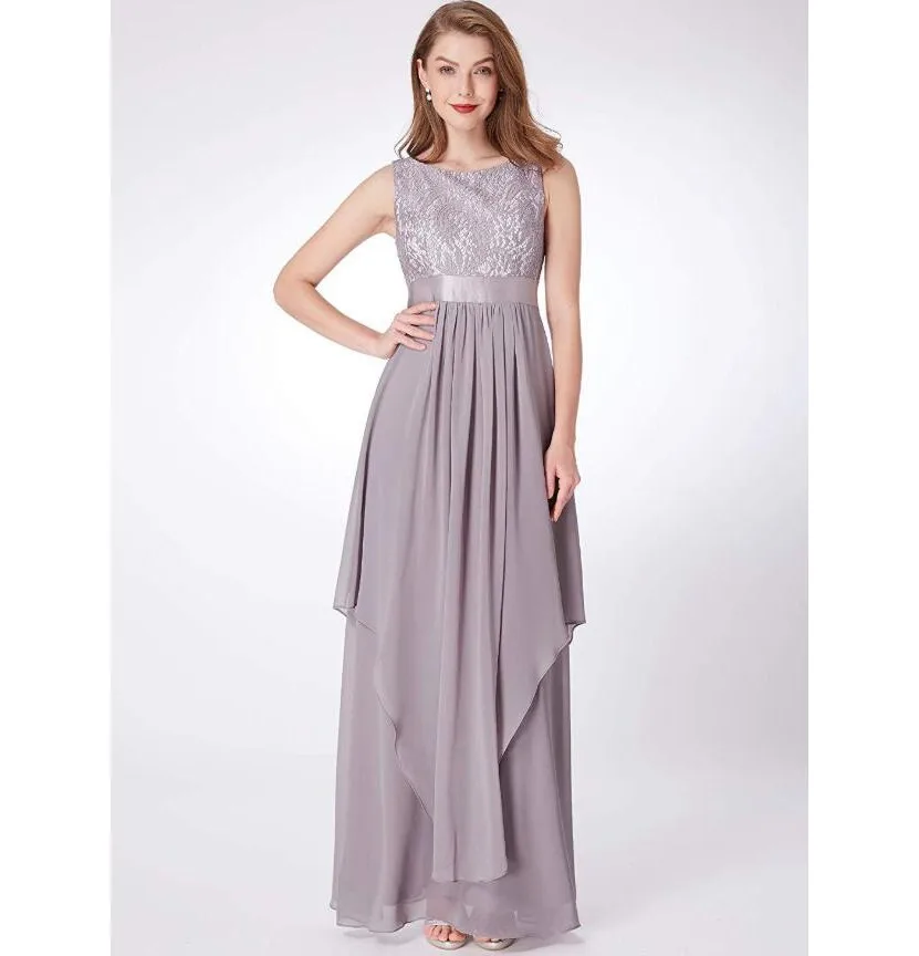 

Wedding Occasion Support Chiffon Lace Woman Dresses Good Feedback Chiffon Lace Woman Dresses