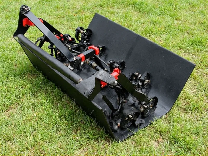 mini plastic mulch layer for tiller diy build