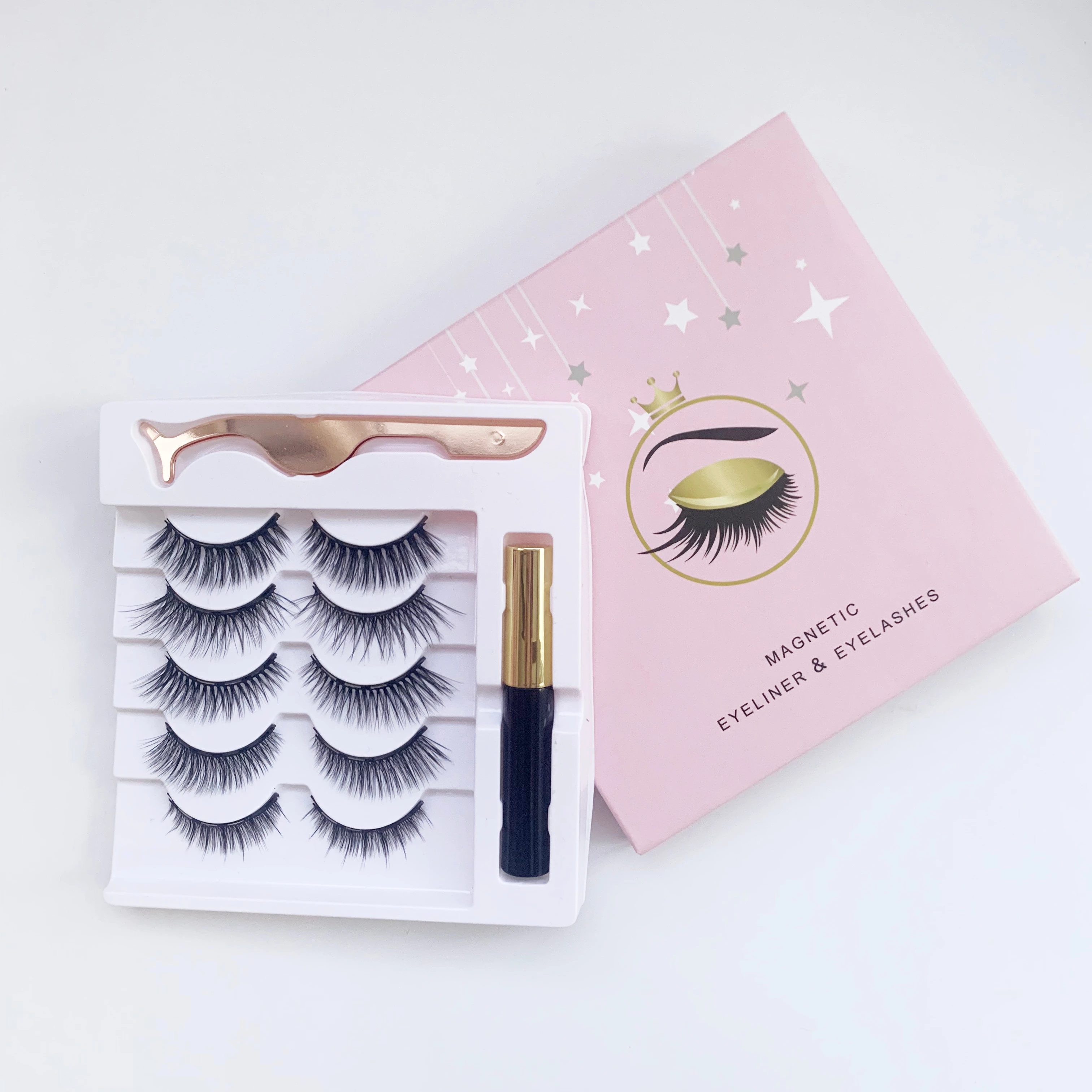 

Wholesale Private Label Magnetic Eyelashes 3d Private Label Mink magnetic lashes