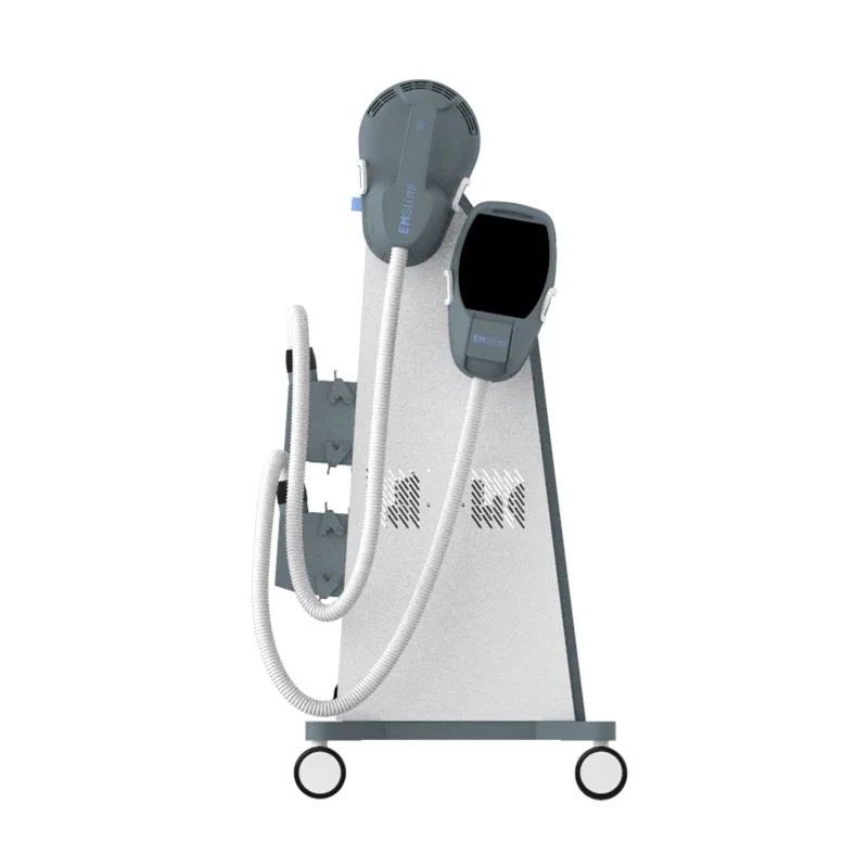 

EMSlim NOVA 4 handles working together EMS HIEMT Muscle Building Body Shaping Machine RF Body Shaping