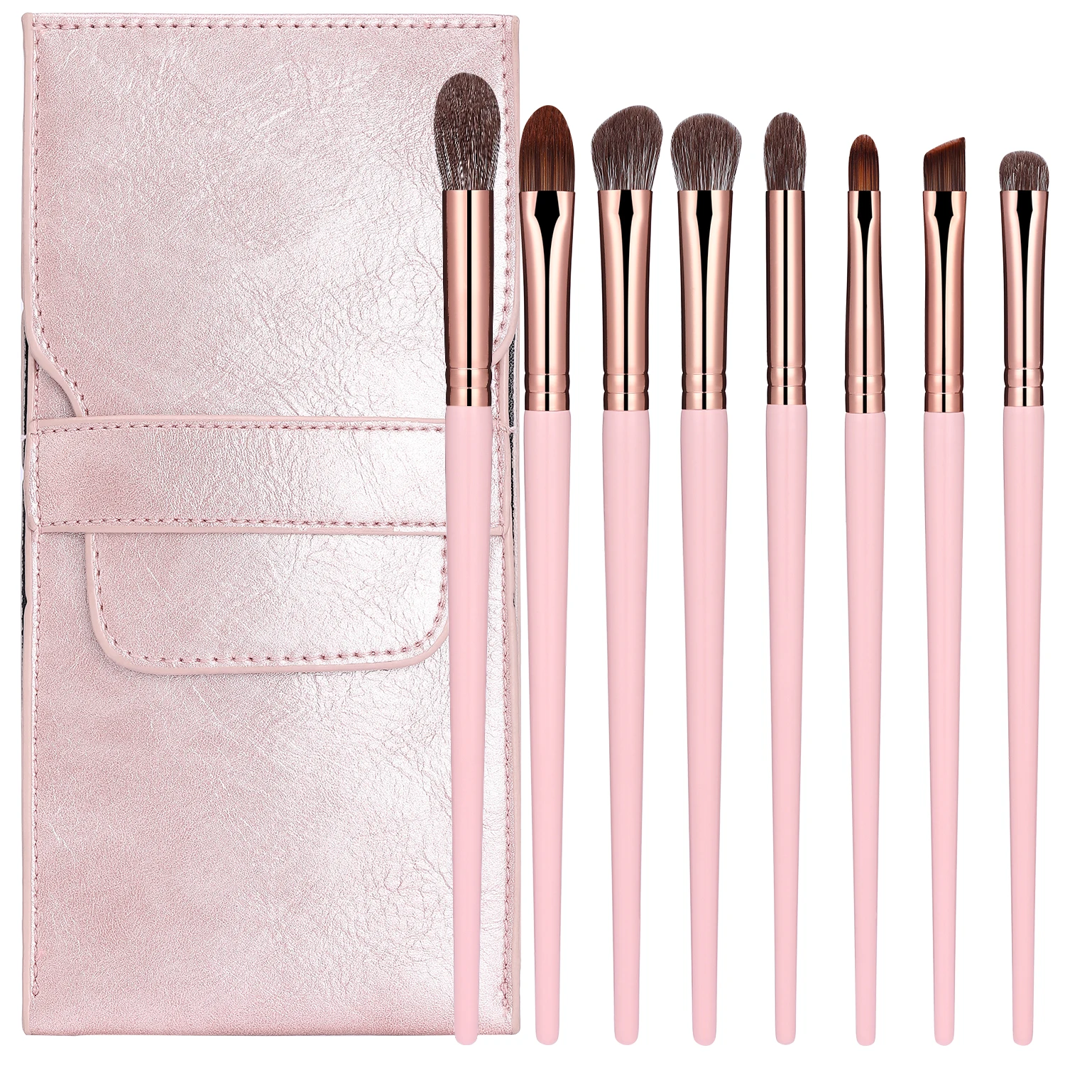 

BS-MALL eye brow angle brush hot-sale eye brush 8pcs eye makeup brushes set