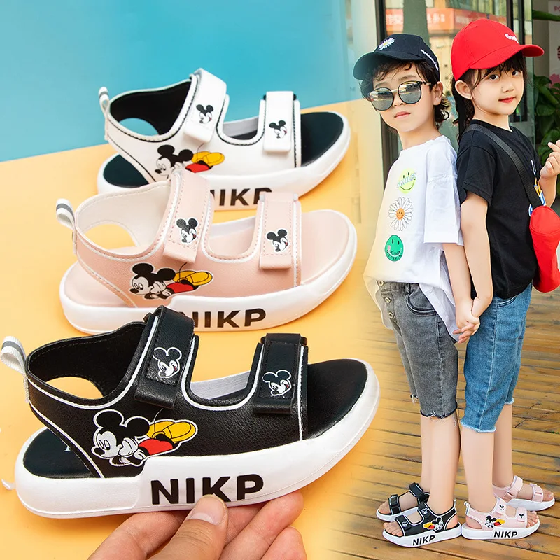 

Kids Baby Shoes Girls Sandals Summer New Fashion Little School Children Princess Beach Flat Bottomed Boys'
