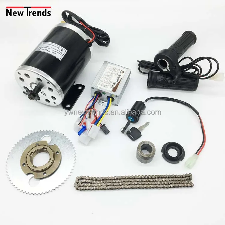

MY1020 750W 36V 48V High Speed Permanent Magnetr Electric Scooter Bicycle Vehicles DC Brushed Motor Kit With Controller Throttle