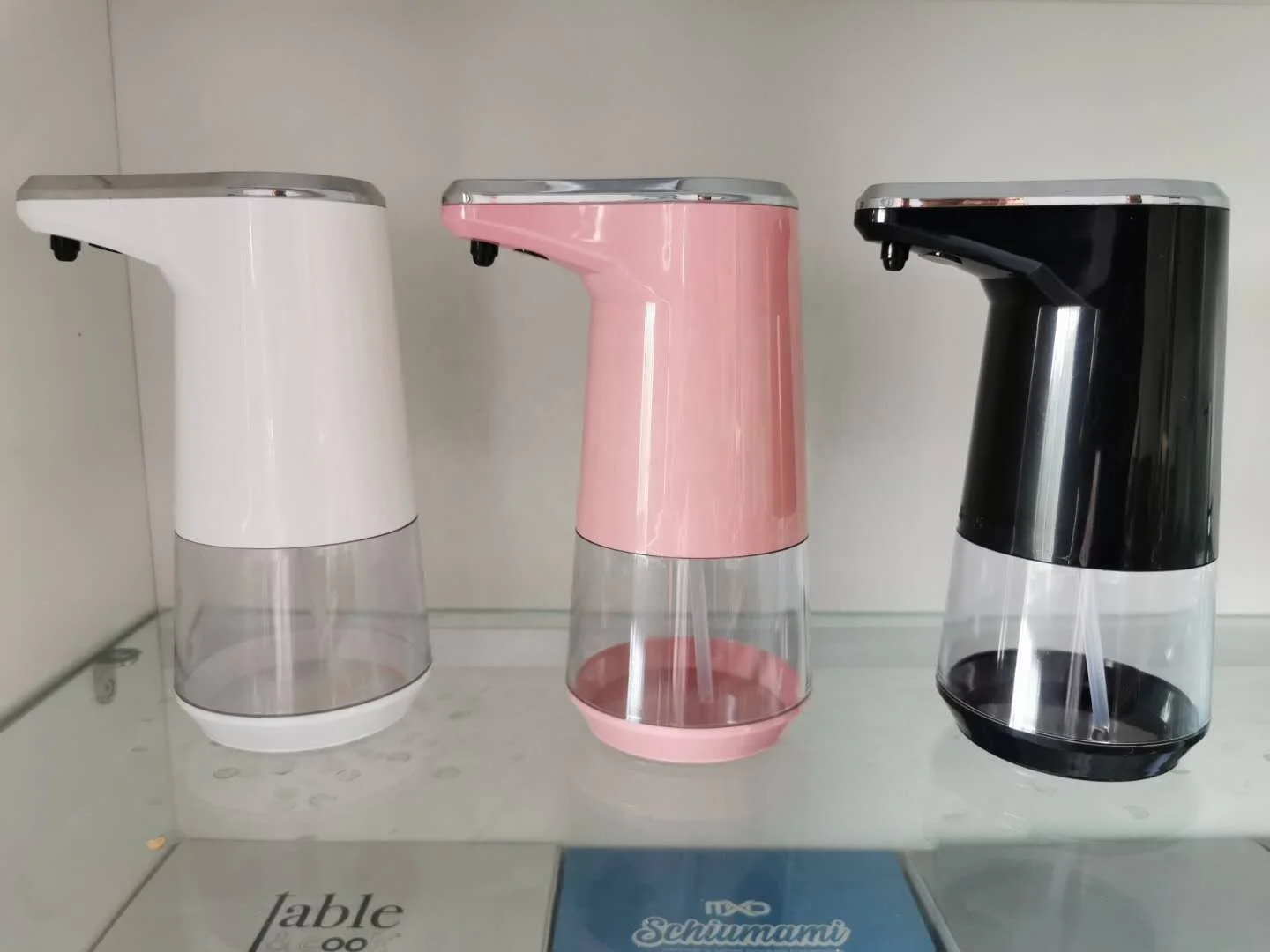 
2020 Plastic smart touchless Infrared alcohol hand sanitizer automatic sensor dispenser spray type with CE ROHS 