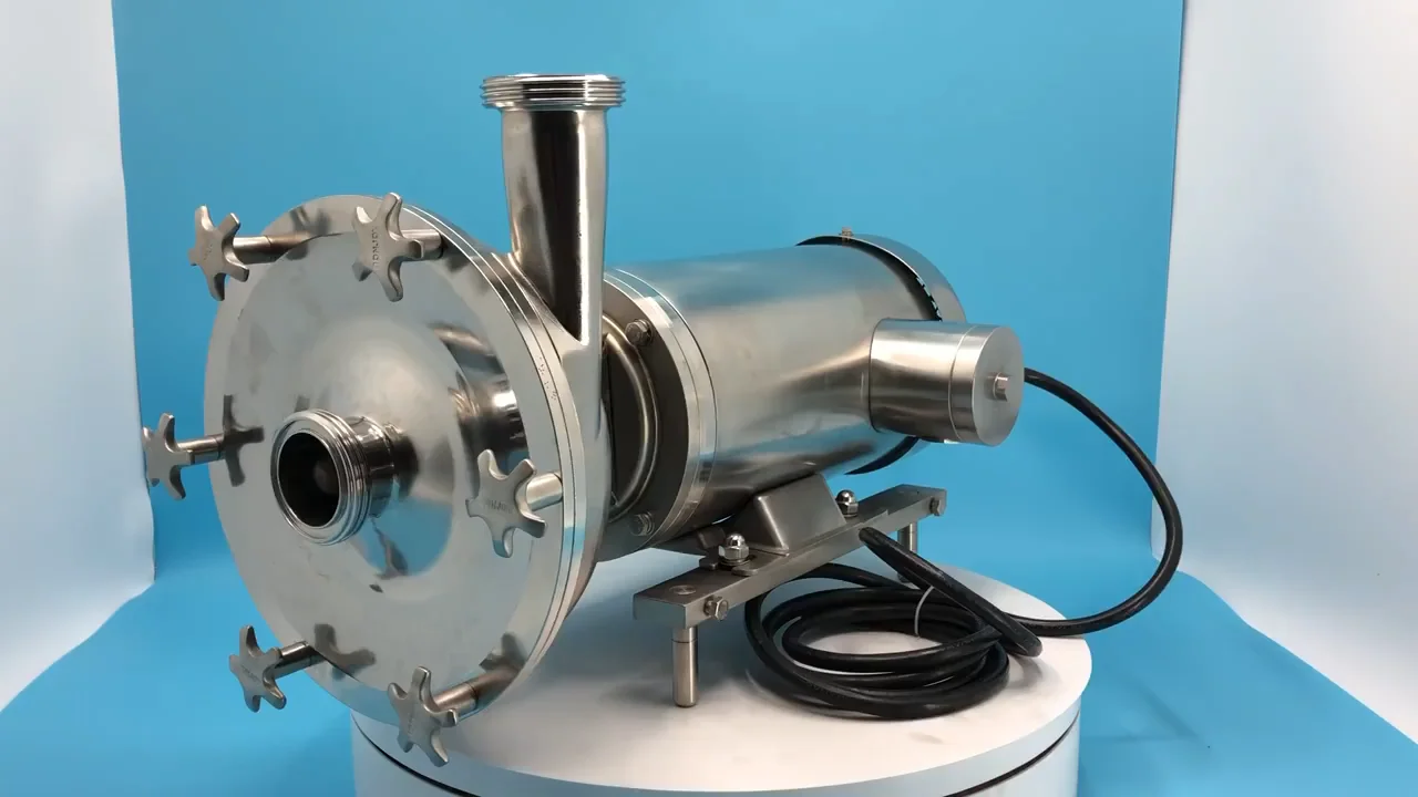 Donjoy Food Grade Milk Pump Stainless Steel Centrifugal Brewery