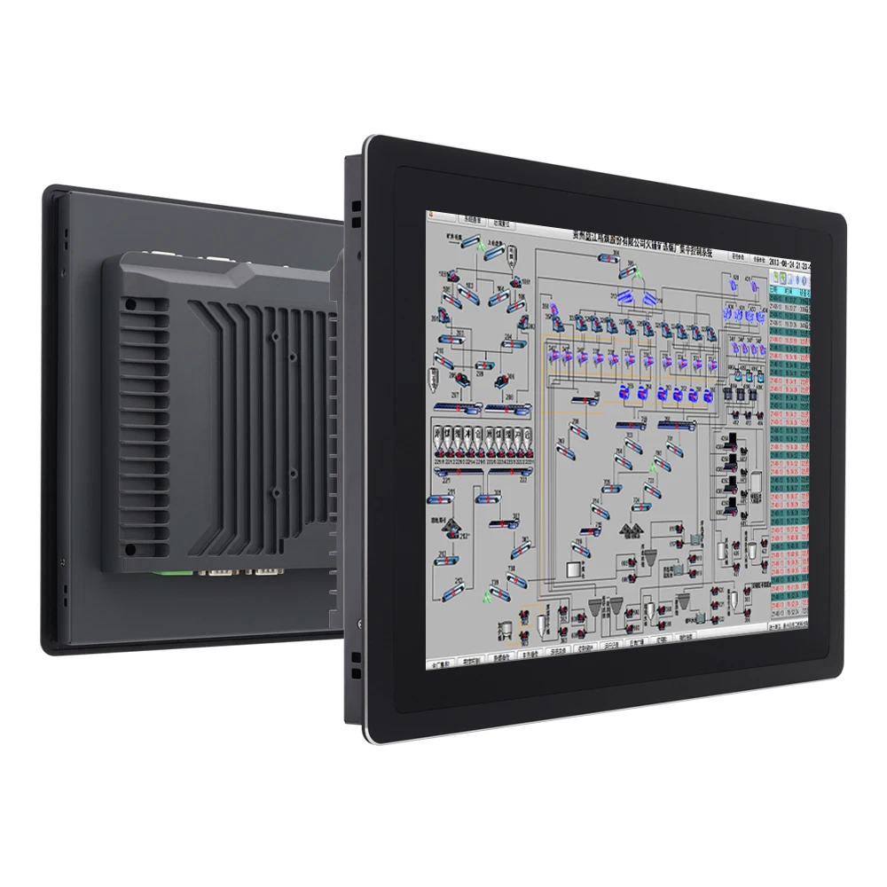 

waterproof fanless industrial touch screen mini pc with intel i5/I7