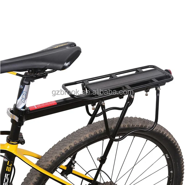 

Universal pannier luggage bike rear rack shelf for mountain bicycle, Black