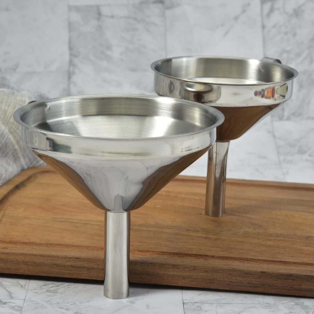 Stainless Steel 201 Kitchen Bar Tools Wine Flask Funnel With Strainer Buy Stainless Steel