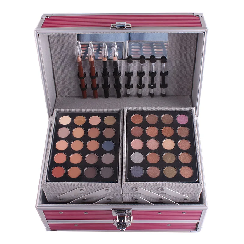 

MISS ROSE High Pigment Professional Makeup Wholesale Eyeshadow Pigment Palette, 94 colors