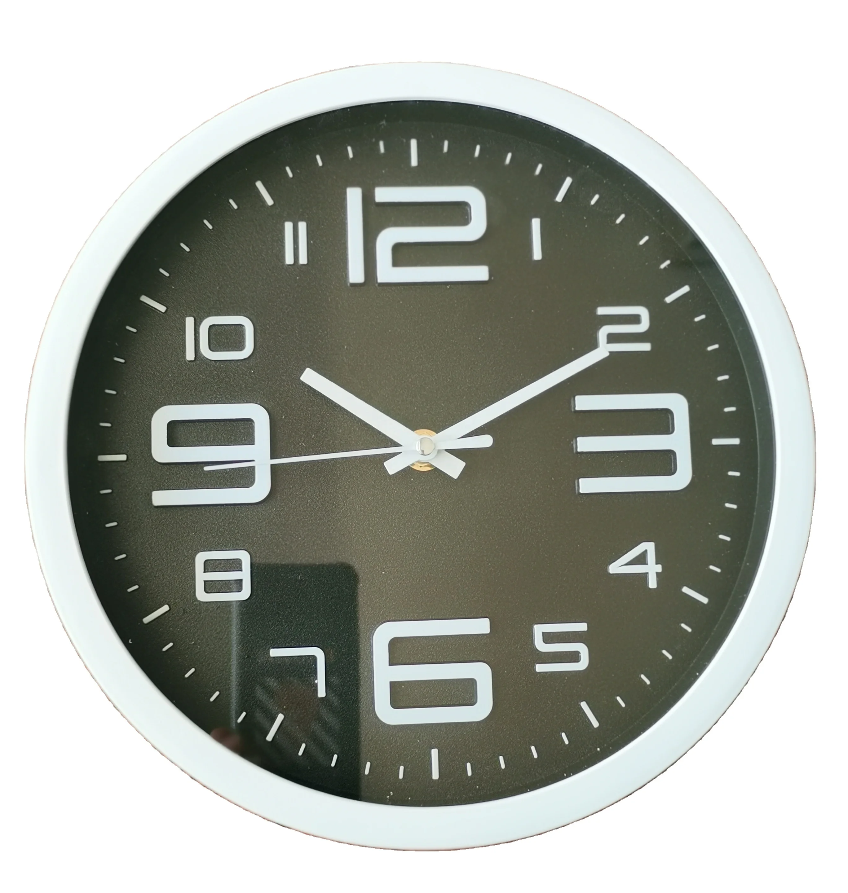 

10 inch decorative modern plastic promotional wall clock