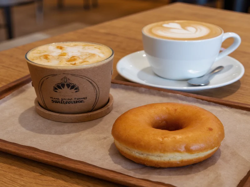 Perfectly paired Swillerbees craft donut with specialty coffee
