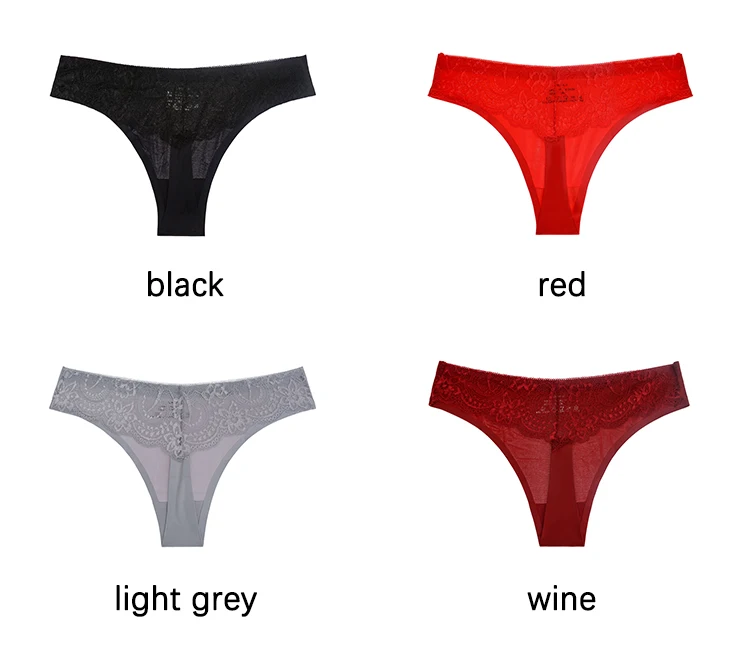 Wholesale Cheap Panties For Women Sexy Lace Female Underwear Panty Low