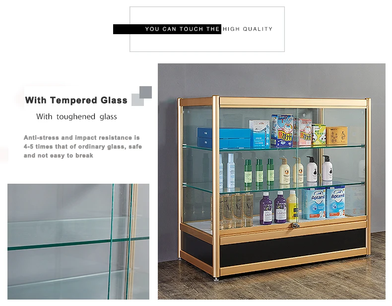 Mobile Phone Shop Interior Design Display Glass Store Display