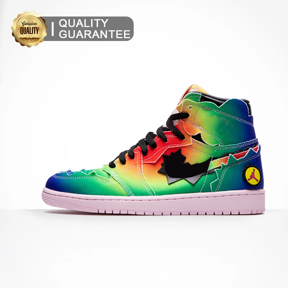 

1 Retro High J Balvin men's women's fashion casual sports running shoes high quality cheap top brand jordan basketball sneaker