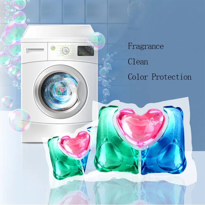 

Lavender Scents Liquid Washing Laundry Detergent Capsules Pods, Customized color