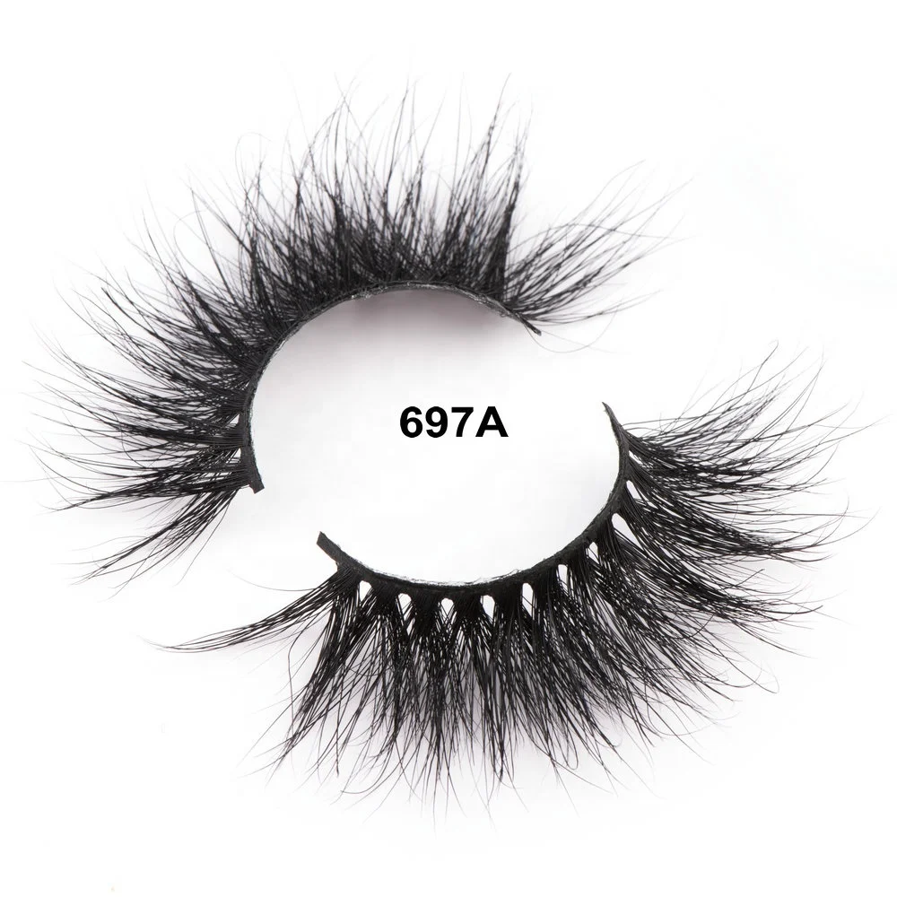 

Wholesale whispy 8D 25mm Mink Eyelashes bulk vendors With Custom Packaging 25 mm 3d Mink Eyelash