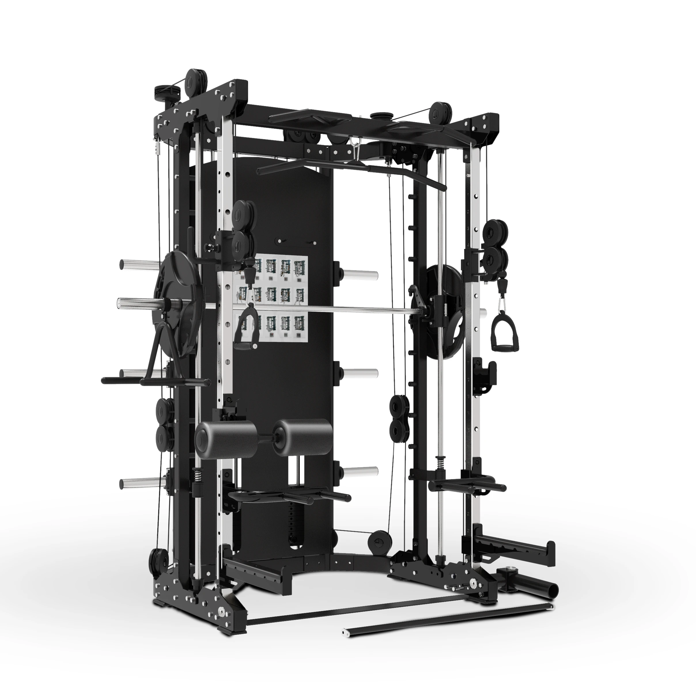 

Gym equipment multi functional trainer TS100 smith fitness machine squat rack machine gym equipment, Optional