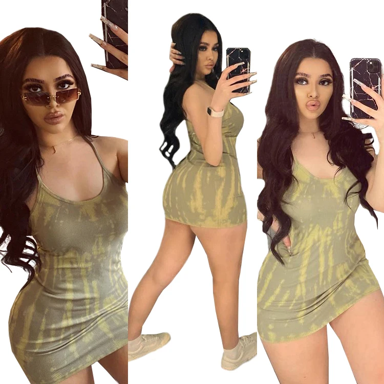 

2021 new arrivals summer lady elegant sexy bodycon tops fashionable hip wrap casual plus dresses women clothes chothing, Pale green