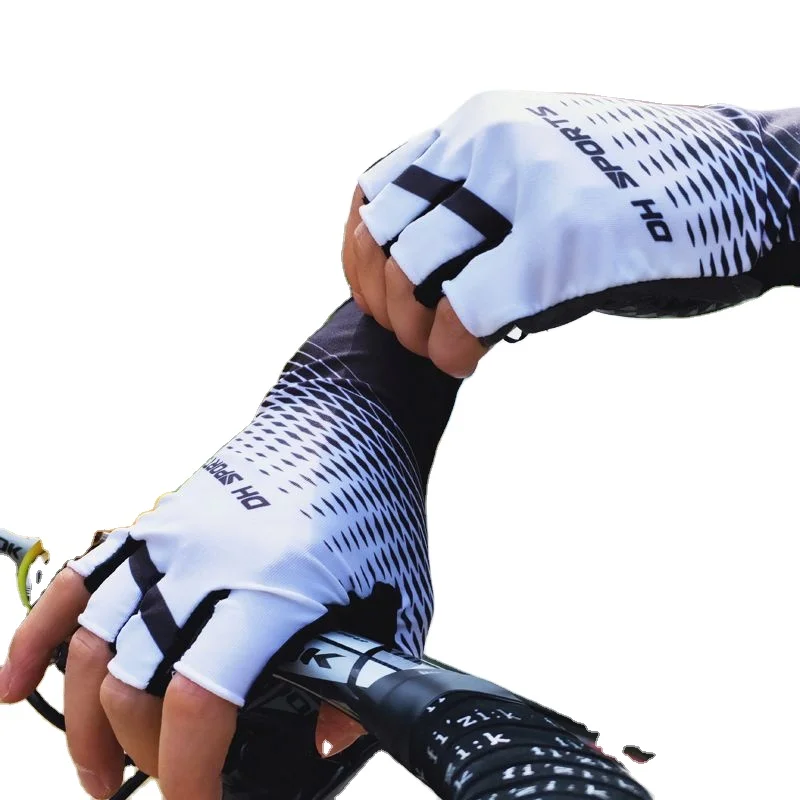 

New Hotsale Summer Short Finger Cool Dry Lightweight Gel Anti Slip Shock Resistant Cycling Riding Racing Gloves