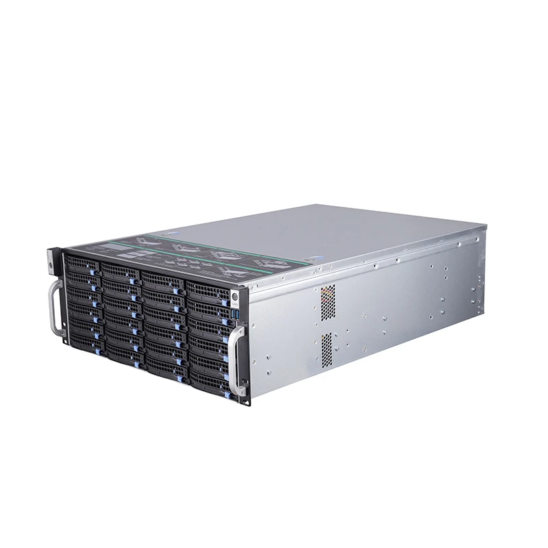 

4u dual Xeon cpu 24 hot swap enterprise hard drive high quality industrial data center server racks type