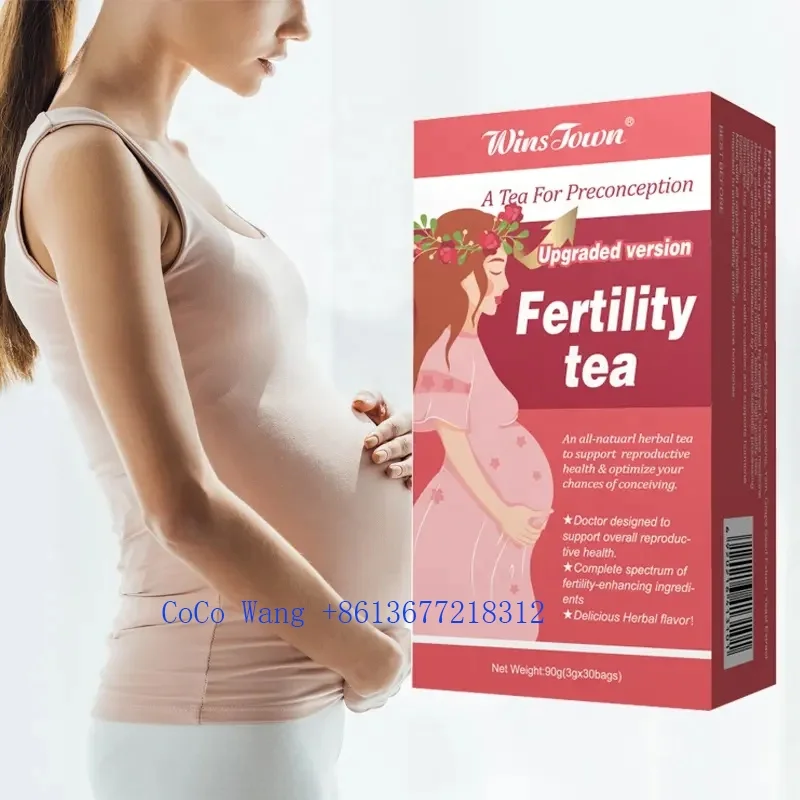 

Winstown Fertility tea Custom Womb Detox herbs women fibroid Cleansing Uterine supplements private label Female Vitality Tea