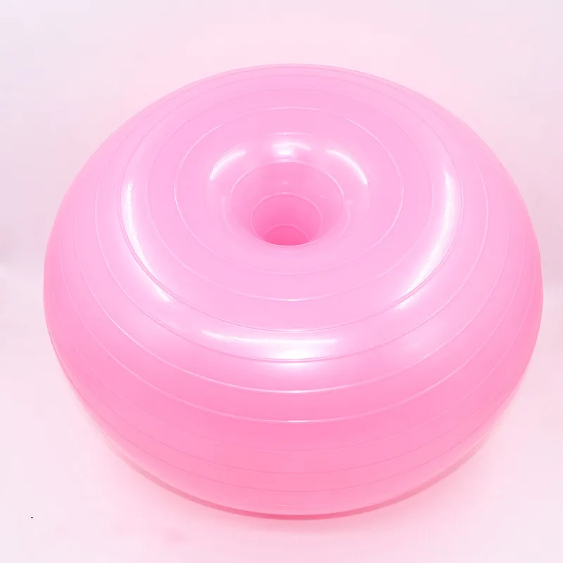 

anti-burst pilates exercise gym ball yoga ball with base