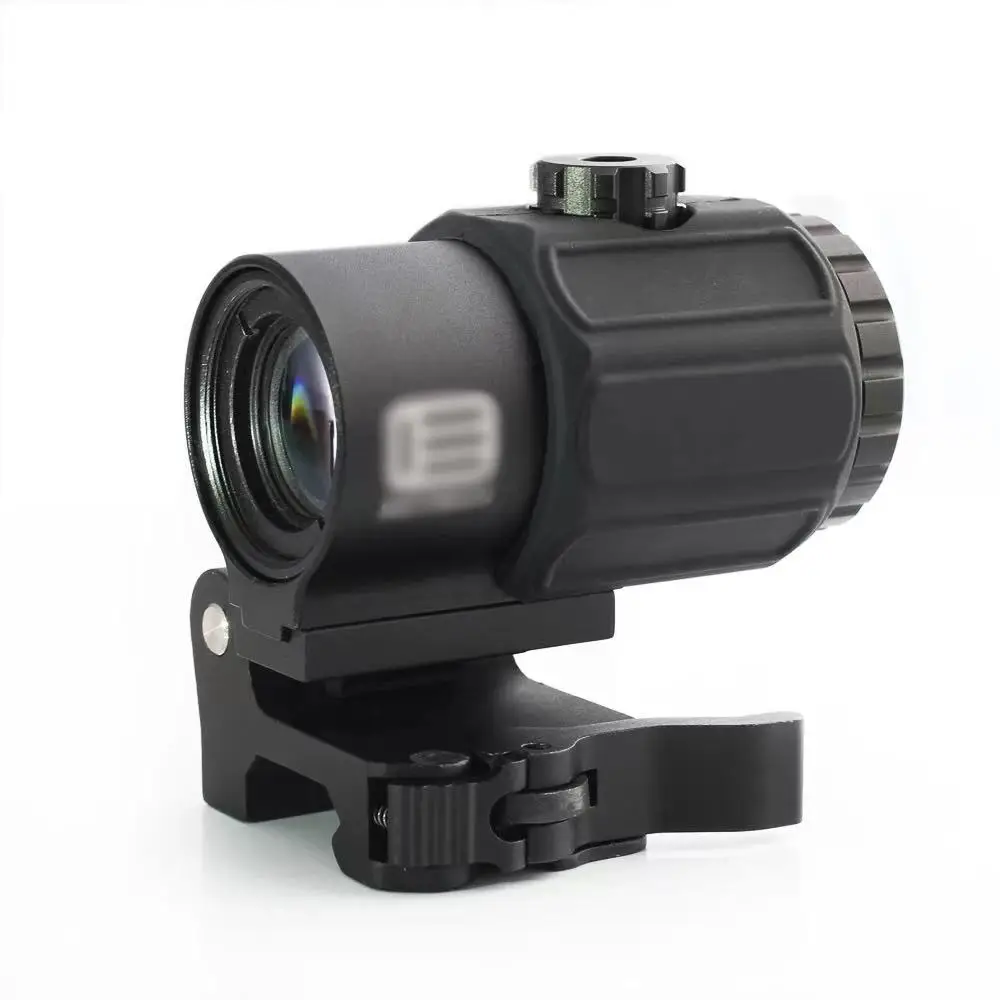 

G43 X3 Magnifier Airsoft Scope Red Dot Sight QR New 2020 Model Tactical, Black