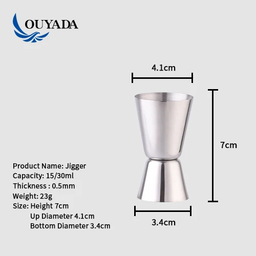 
Factory Direct 700ml stainless steel cocktail bar set total 