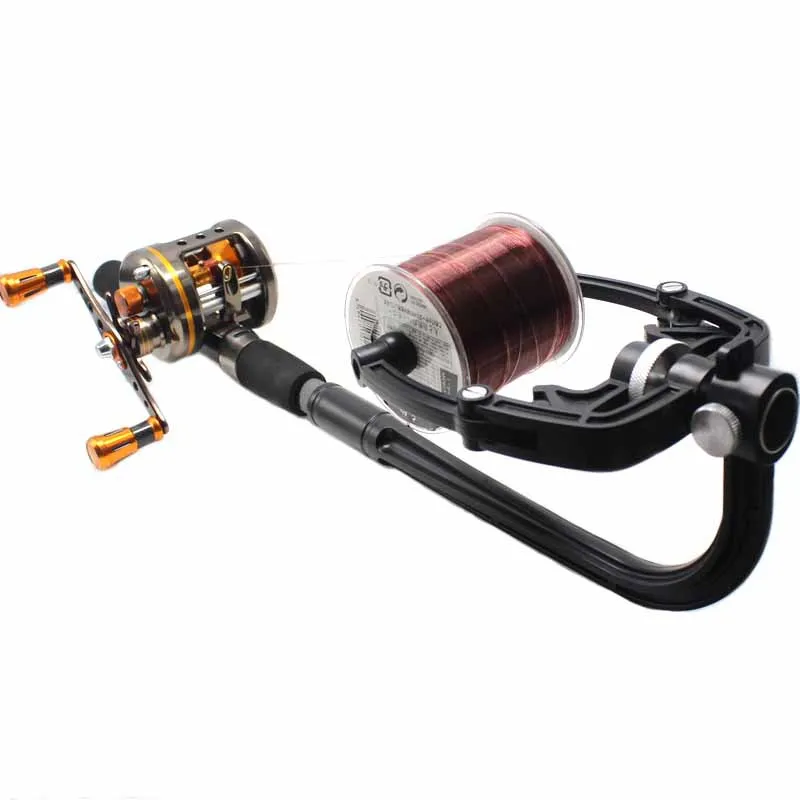 

So-Easy Fishing Line Winder Spooler Portable Machine Spinning Reel System Spinning Line Reel Spool Fishing Reel Spooler, Colorful