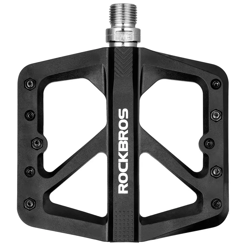 

ROCKBROS Bicycle MTB Pedal Wellgo Anti-slip Widen The Tread Mountain Bike Bicycle Nylon Pedal