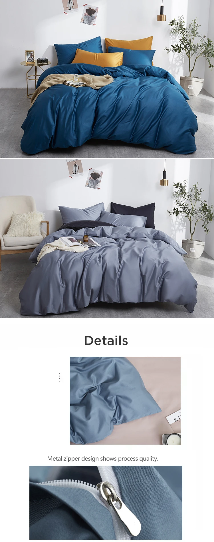 Enerup Custom Digital Printed King Size  Bohemian Bedding Quilt Tencel Fabric Blending Cotton Luxury Duvet Cover Set Bedding