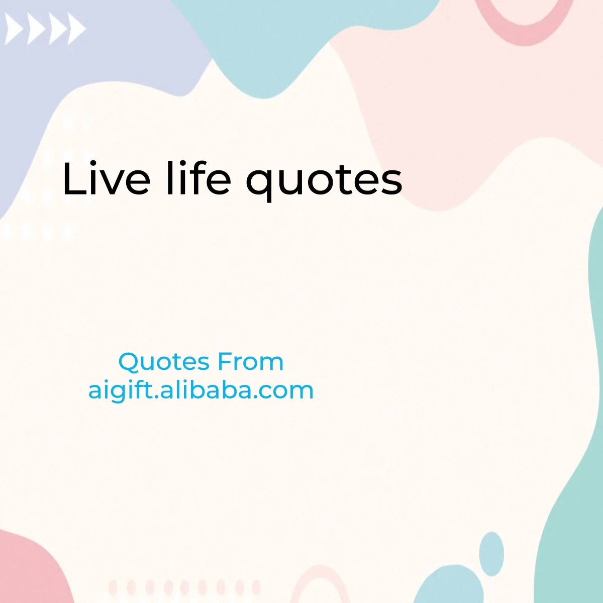 live life quotes