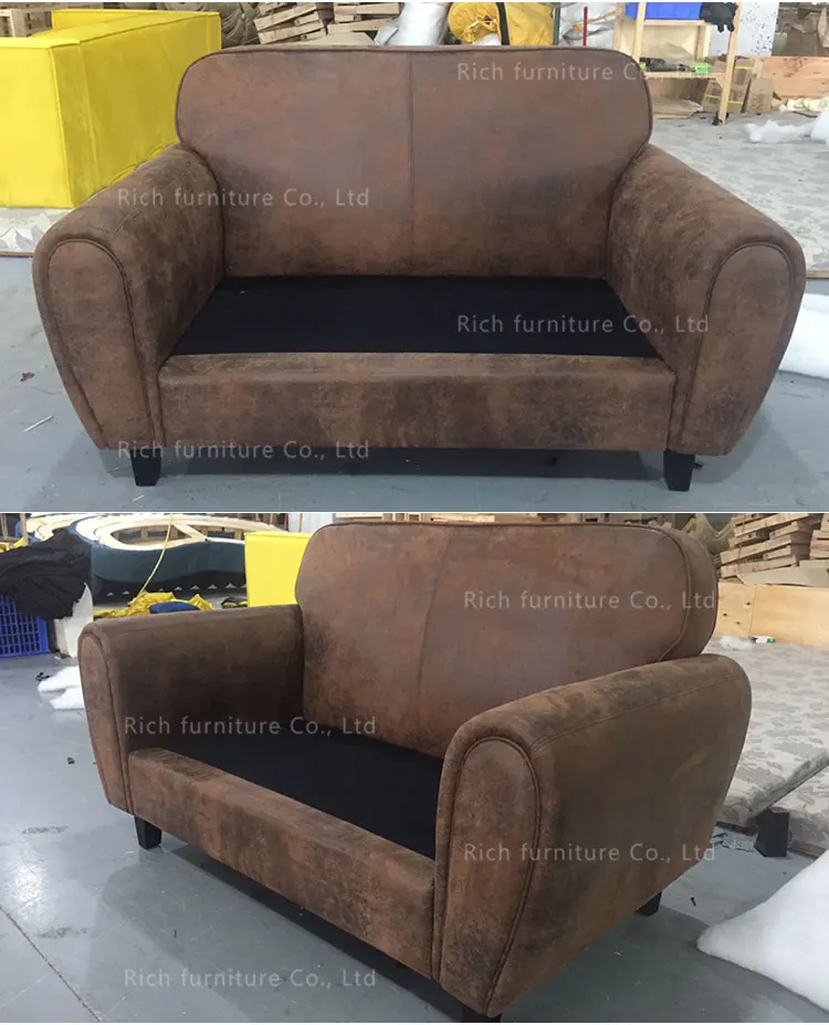 Modern Style Original Leather Sofa Set Faux Leather Sofa Set For Living