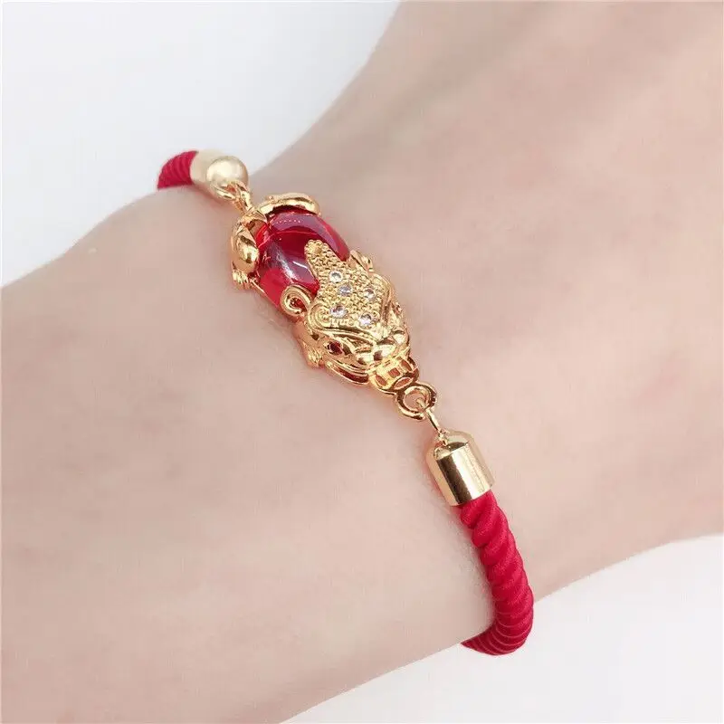 

wholesale womomen jewelry red string charm bracelet
