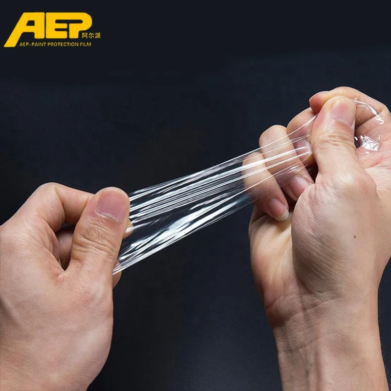 

DDP AEP 30CM/60CM X 15M TPU smoked headlight vinly protection film, 3 layers, 3 colors, self-healing, anti-scratch