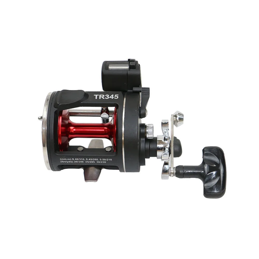 

Jetshark New Cast Drum Fishing Reel 2+1BB 3.8:1 Slow Jig Sea Fishing Line Counter Trolling Fishing Reels For Big Fish