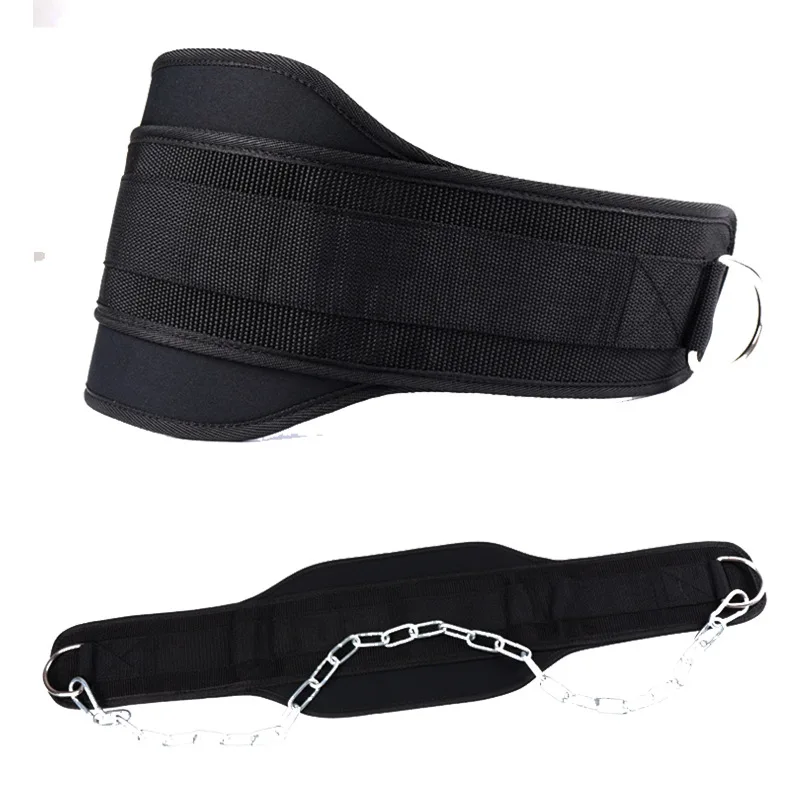 2024 Wholesale Squat Deadlift Belt for Weightlifting Powerlifting Strength Training  Dip Belt Weight Lifting Belt