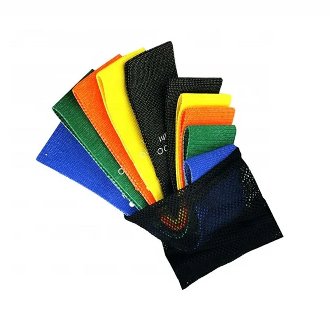 

Custom logo fabric resistance band sets for fitness