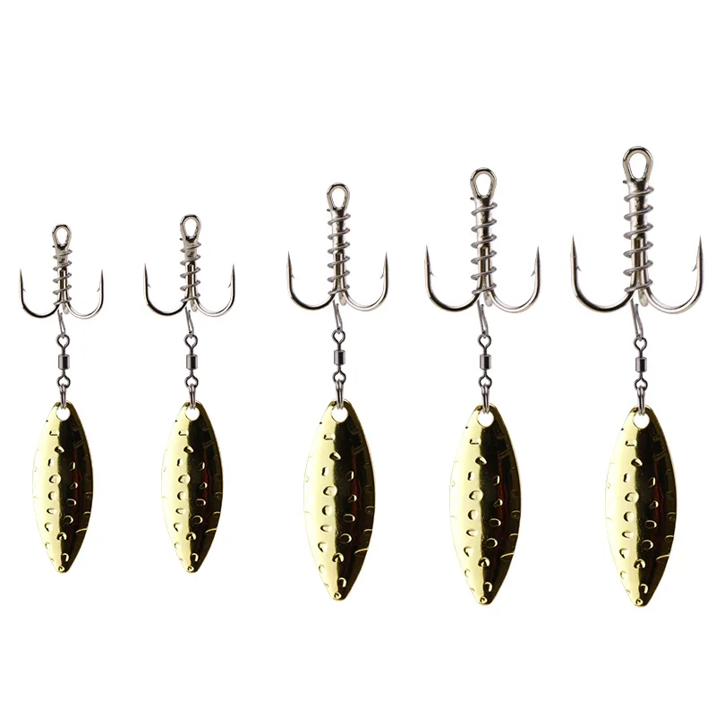 

WEIHE In stock  stainless steel single fishing hooks hook with sequin