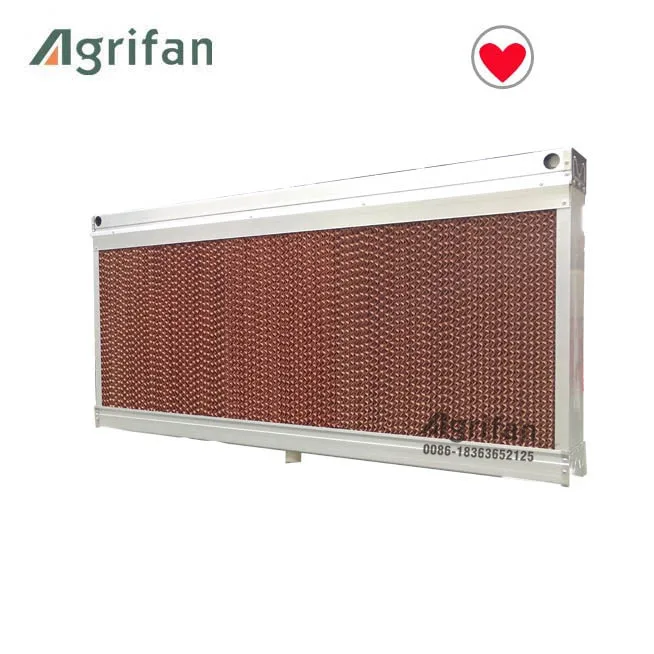 
pad - fan evaporative system for greenhouse cooling 