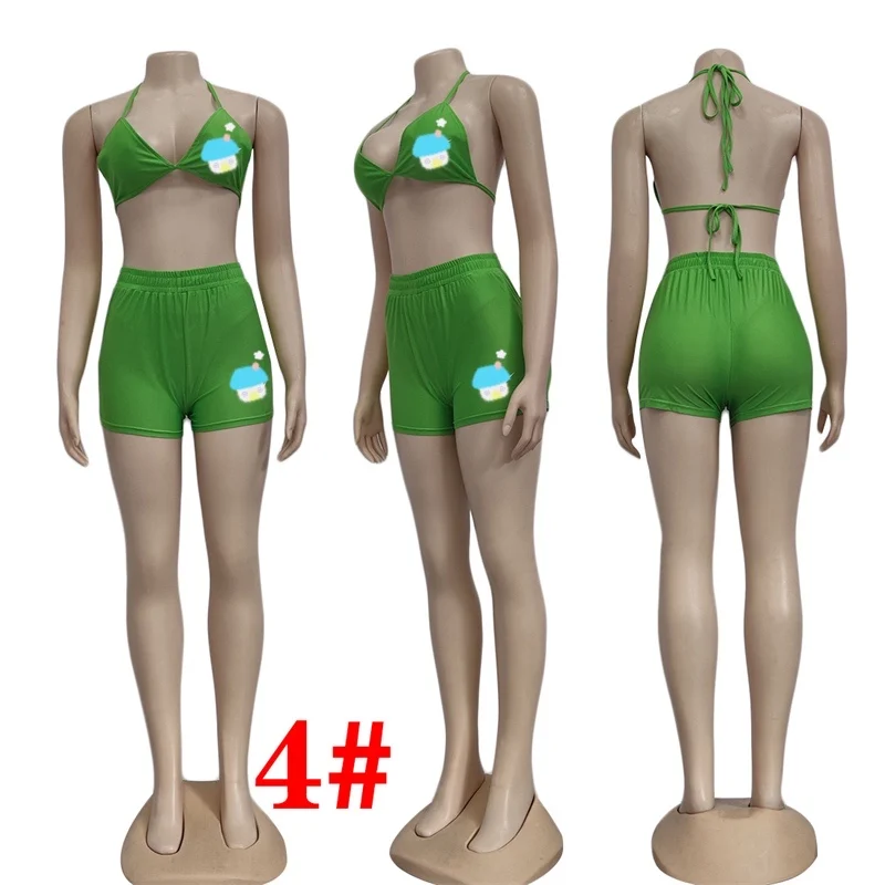 

Ready to Ship Beachwear Mini Bikini Set Women Bandage Bathing Suit Sexi Thong Bikini Three Pieces Swimsuit, Varied designs