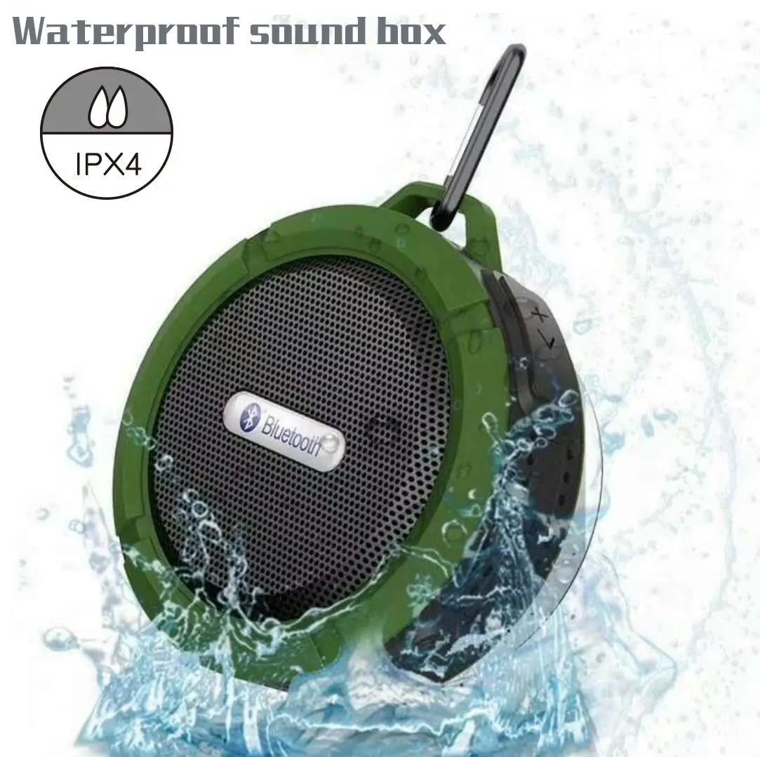 portable mini with fm radio waterproof wireless blue tooth speaker - ANKUX.COM